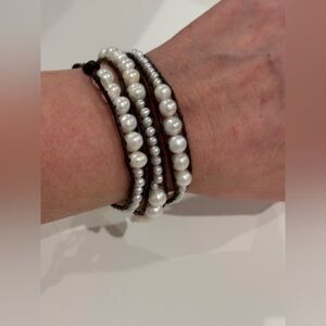 Pearl Wrap Bracelet